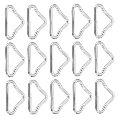 40 pezzi di ricambio per cinghia ad anello triangolare in acciaio zincato - Image 1 of 4