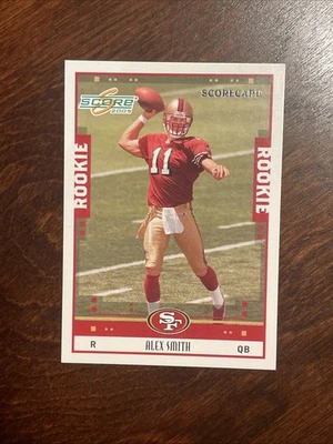 Alex Smith 2005 Score #331 Rookie Silver Scorecard /599 - Image 1 of 2