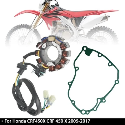 Estator y junta para Honda CRF450X CRF 450 X 2005-2017 Foto 1 de 4