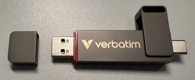Verbatim Dual Quickstick, 1 TB, Externe 3.2 Gen 1 USB-C/USB-A SSD - gebraucht - Bild 1 von 2