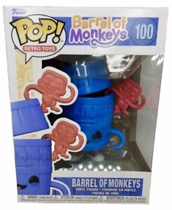 Funko Pop 100 Retro Toys Barrel Of Monkeys