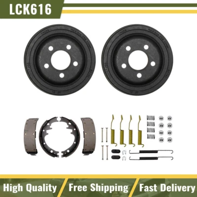Tambores de freno traseros y zapatas de freno kit de resorte de hardware para Chrysler Imperial 1981 Foto 1 de 4