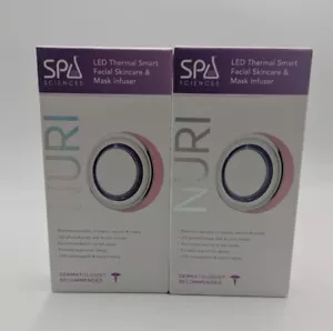 2 PACK OF Spa Sciences NURI LED Thermal Smart Facial Skincare & Mask Infuser - Picture 1 of 5