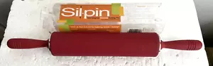 Originale Fiesta SIL-PIN Silicone Rolling Pin Fiesta ROSSO 12 x 3" antiaderente con confezione - Foto 1 di 5