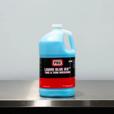 PRO Liquid Blue Ice Dressing 1 Gallon | Water Based Tire & Trim Shine - Image 1 of 2