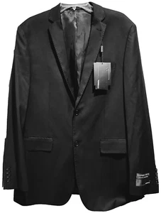 Ferrecci Slim Fitted Men's Black Suit Jacket  Size 44 Polyester Blend /NEW /TAGS - Picture 1 of 8