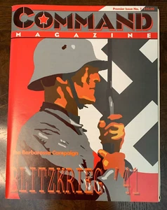 Command Magazine Issue # 1 wargame UNPUNCHED game - Picture 1 of 2