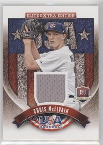 2015 Panini Elite Extra Edition USA Baseball 15U Game Jerseys Chris McElvain #6