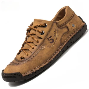 Men's Fashion Comfortable Warm Fur Casual Shoes Sneakers Moccasins Loafers Shoes - Picture 1 of 26