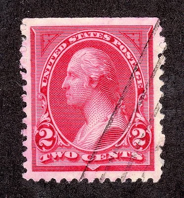 US # 250 (1894) 2c,Grade: VF/XF, Used: Washington - Image 1 of 2