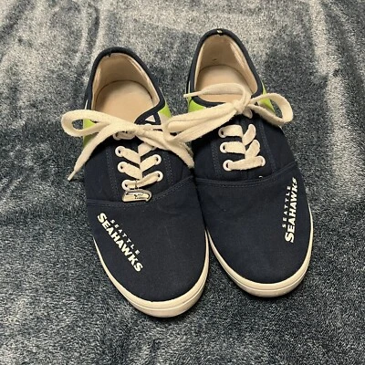 Zapatillas informales Seattle Seahawks NFL para mujer talla 10 Foto 1 de 4