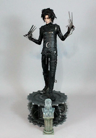 EDWARD SCISSORHANDS 1:4 SCALE STATUE, HCG EXCLUSIVE, JOHNNY DEPP, BRAND NEW # 10 Cover