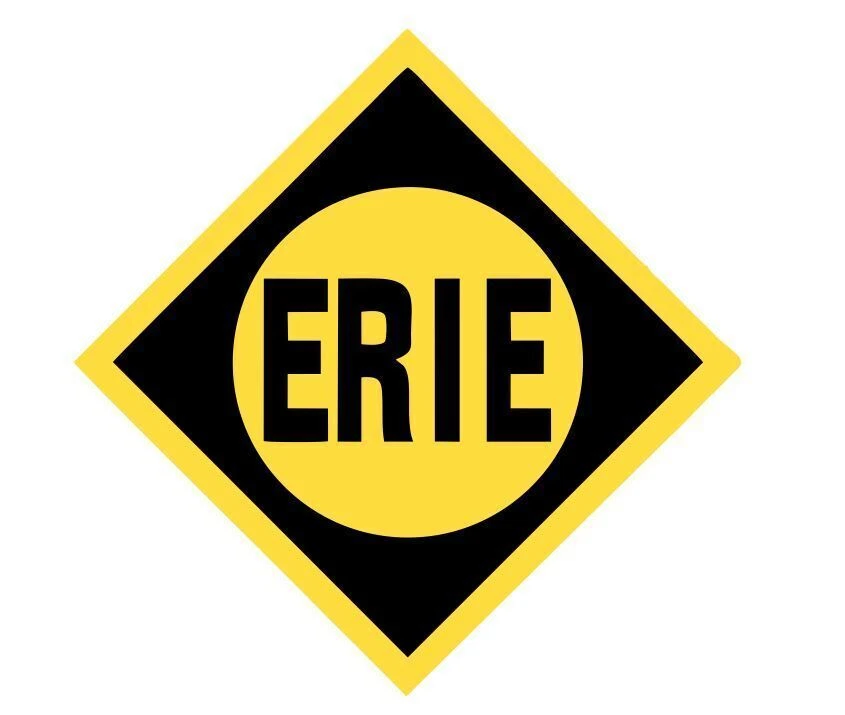 SAND DOLLAR SALES Erie Railroad Railway Train Sticker Decal R7270