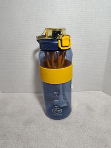 Sport Water Bottle Tritan Material Straw Outdoor Gym Fit Drinking Sport Shaker - Picture 1 of 3