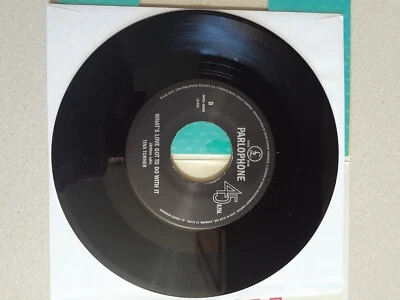 Tina Turner 45 What's Love Got To Do With It /The Best Hallmark Birthday card  - Image 1 of 4