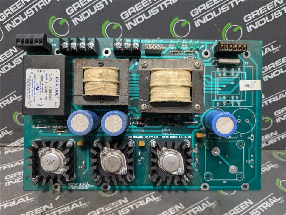 USED Ingersoll Rand 93977676 Power Supply Board 93977650 - Image 1 of 4