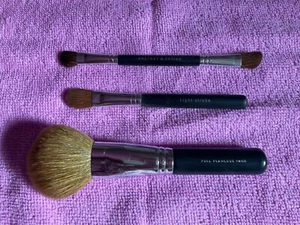 Genuine bareMinerals & I.d. Bare Escentuals Makeup Brushes Bundle - USED!!! - Picture 1 of 2