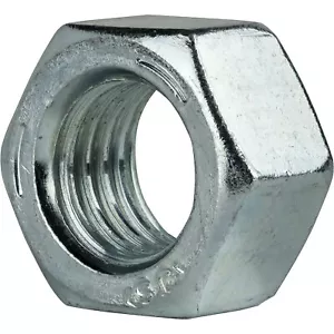 Grade 5 Finished Hex Nuts Electro Zinc Plated Steel All Sizes Available - Picture 1 of 167