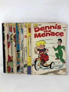 Lot of 9 Vintage Dennis the Menace Comic Books Hank Ketcham - Picture 1 of 20