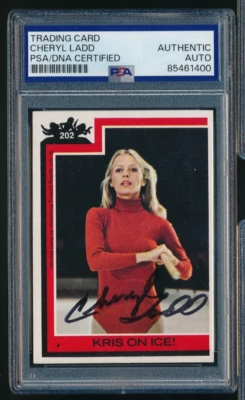 1977 Topps Charlie's Angels #202 Kris Cheryl Ladd signed auto autograph PSA/DNA - Image 1 of 2