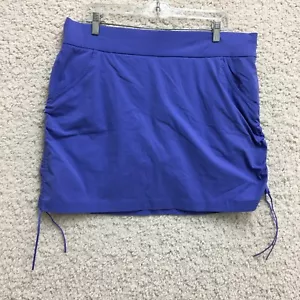 Columbia Skirt Extra Large Adult Purple Mini Straight Pencil Pull On Womens XL - Picture 1 of 10