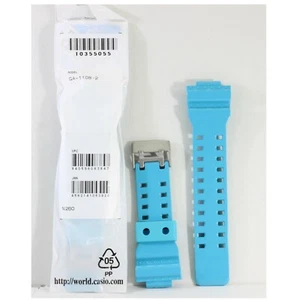 Casio G-Shock Shiny Blue Genuine Replacement Strap 10355055 to suit GA-110B-2A - Picture 1 of 1