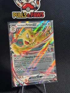 Team Rocket's Persian ex 150/182 Sv10: Destined Rivals Holo - Picture 1 of 2