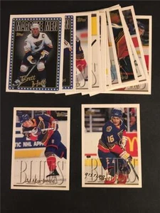 Juego de 17 cartas del equipo Topps St. Louis Blues 1995-96 - Imagen 1 de 1