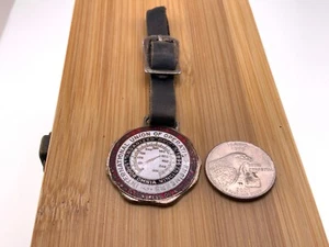 International Union of Operating Engineers Watch Fob W/Strap Bastion Bros - Picture 1 of 5