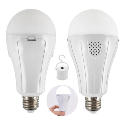 4X Led Bulb E27 15w With Hook Emergency Bulbs Portable 110v/220v Cold Light - Image 1 of 4