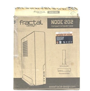 Boîtier d'ordinateur compact Fractal Design Node 202 avec alimentation SFX 450W Mini ITX - Photo 1/24