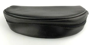 Estuche para gafas de sol Giorgio Armani estuche negro imitación cuero vintage hecho en Italia Foto 1 de 4