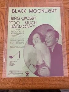 Black Moonlight Sheet Music - Picture 1 of 2