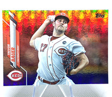 2020 Topps Series One 1  #140 Trevor Bauer - Cincinnati Reds Rainbow Foil