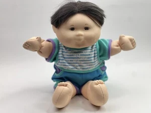 Cabbage Patch Kids 1991 Red Hair Blue And Purple Outfit head and arms move talks - Picture 1 of 4