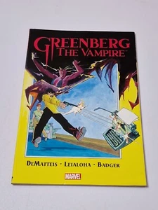 Greenberg the Vampire by J. M. DeMatteis (Paperback, 2015) Marvel - Picture 1 of 6