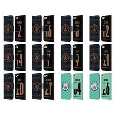 MAN CITY FC 2020/21 WOMEN'S AWAY KIT GROUP 2 LEATHER BOOK CASE FOR iPOD TOUCH