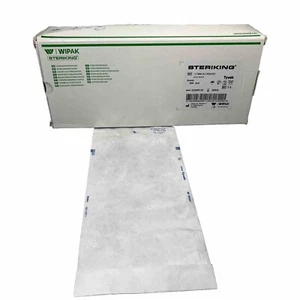 Wipak Steriking 5x10.5" Sterilization Pouch DuPont Tyvek 200 Ct LTSS4 NI 130x270 - Picture 1 of 5