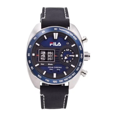 Fila Men's Wristwatch Drum Roller 38-846-004 Leather - image 1 of 3