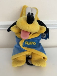Disney Babies Pluto With Blanket - Soft Plush Toy - Disneyland Paris With Tag - Picture 1 of 5