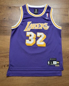 Camiseta deportiva de baloncesto Reebok NBA Lakers #32 Magic Johnson juvenil grande +2 longitud - Imagen 1 de 8