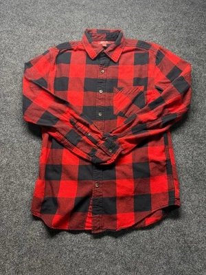 Рабочая одежда Arizona Jean Co. Red & Black Buffalo Plaid Flannel Outdoor Lumberjack S - Изображение 1 из 4