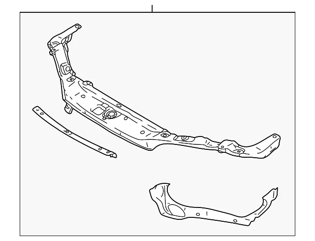 Barra de amarre superior genuina GM 21018507 Foto 1 de 2