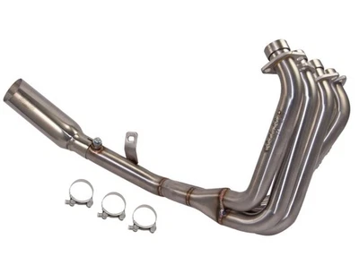 Voodoo Polished Shorty 4 em 1 sistema de exaustão completo para Yamaha R6 2006-2020 - Imagem 1 de 3