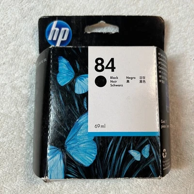 HP 84 Black Ink Cartridge Sealed Genuine OEM exp 2013 - Image 1 of 4