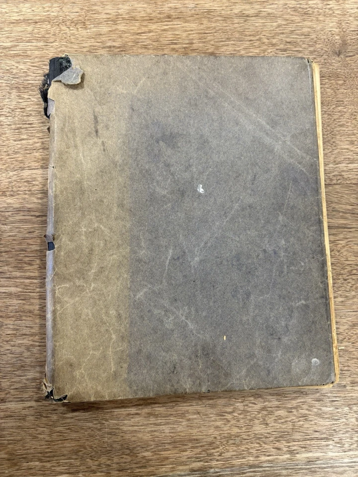 RARE Antique German Handwritten Sütterlin Cookbook c.1890-1930 Linzer Torte - Image 1 of 4