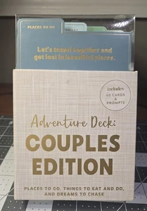 Adventure Deck:Couples Edition, Places To go,things to Eat & Do, dreams To Chase - Imagen 1 de 3