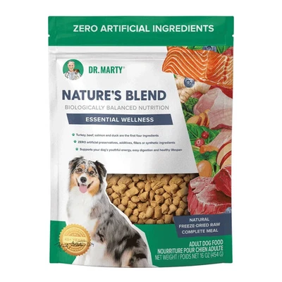 Dr. Marty Nature's Blend Essential Wellness Premium Freeze-Dried Raw Dog Food - Image 1 of 4