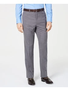VINCE CAMUTO Mens Gray Flat Front Slim Fit Stretch Suit Separate Pants W30/ L32 - Picture 1 of 6