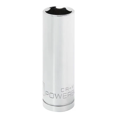 Powerbuilt 1/2 Inch Drive x 17 MM 6 Point Deep Socket - 642211 - Image 1 of 4